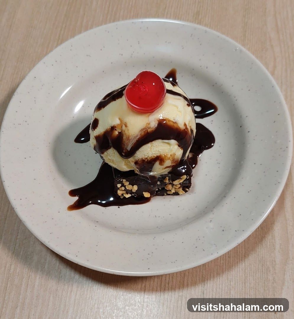 Brownie Sundae