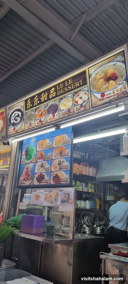 Dessert Stall Menu