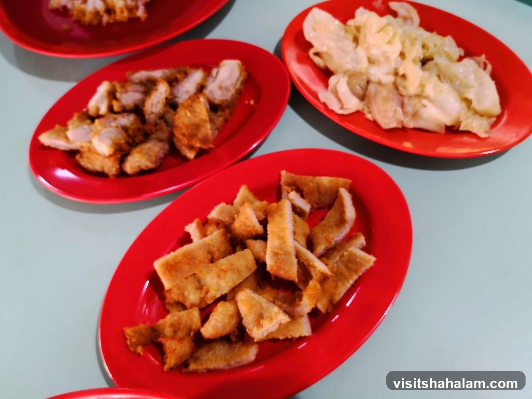 Plates of Fried Food