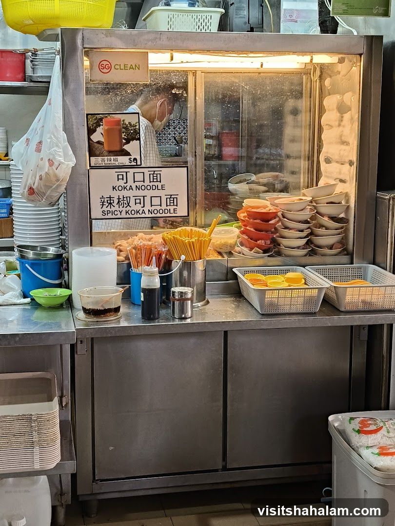 Spicy Koka Noodle Stall