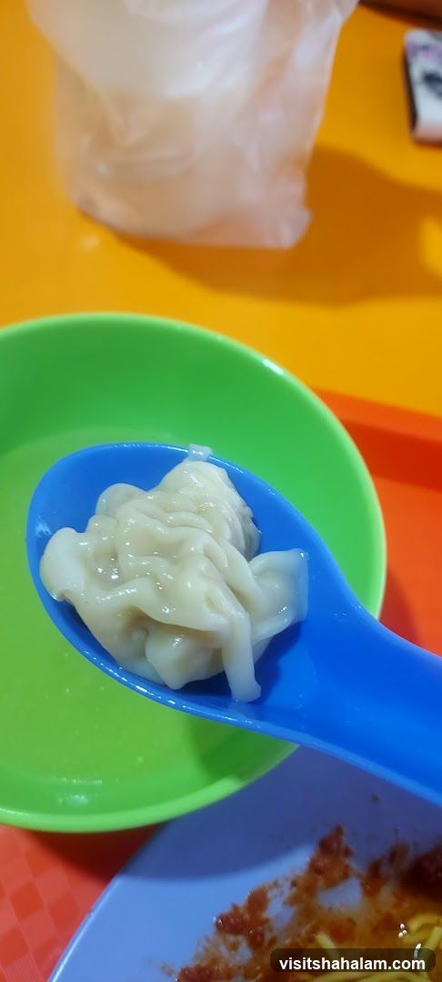 Wonton on a Spoon