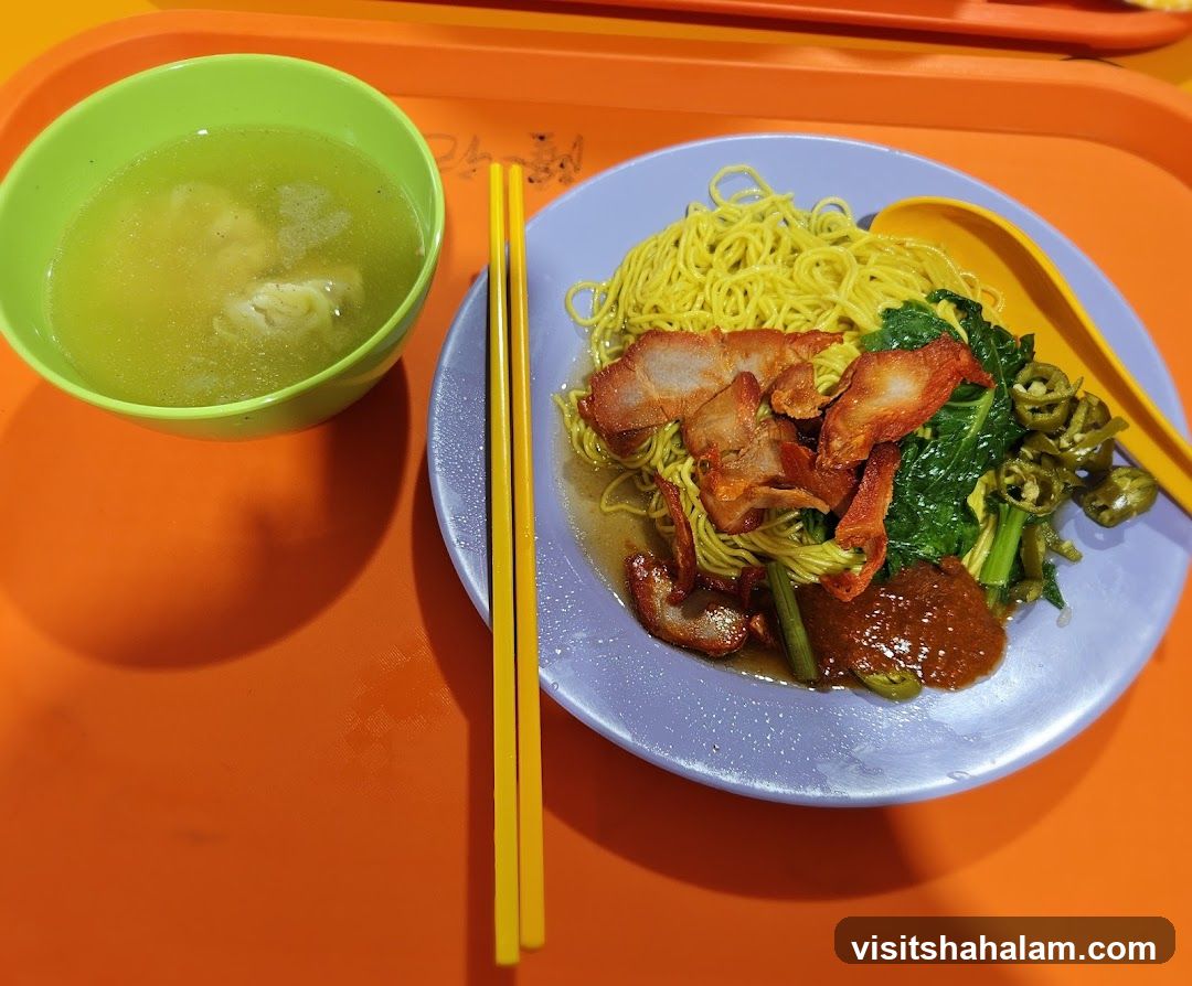 Noodles with Char Siu and Soup