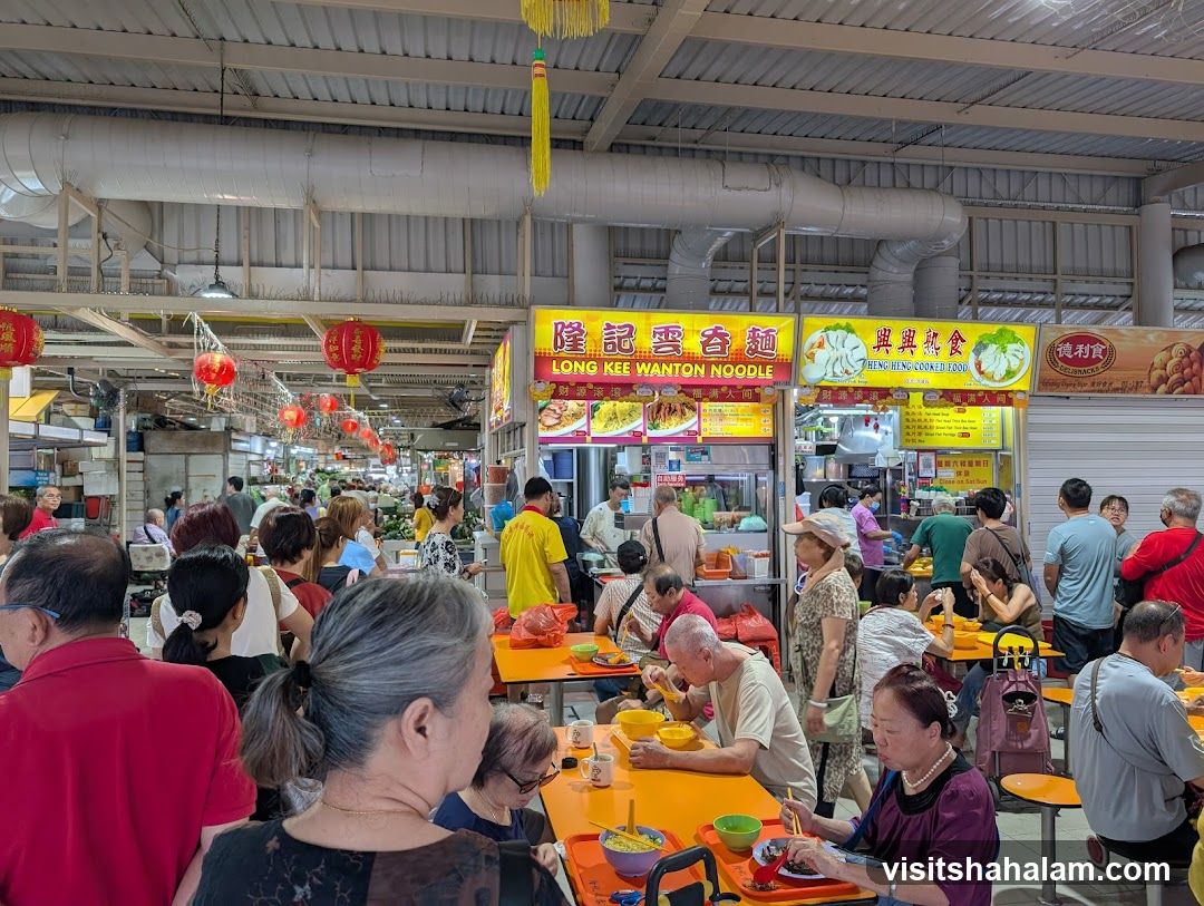 Busy Food Court