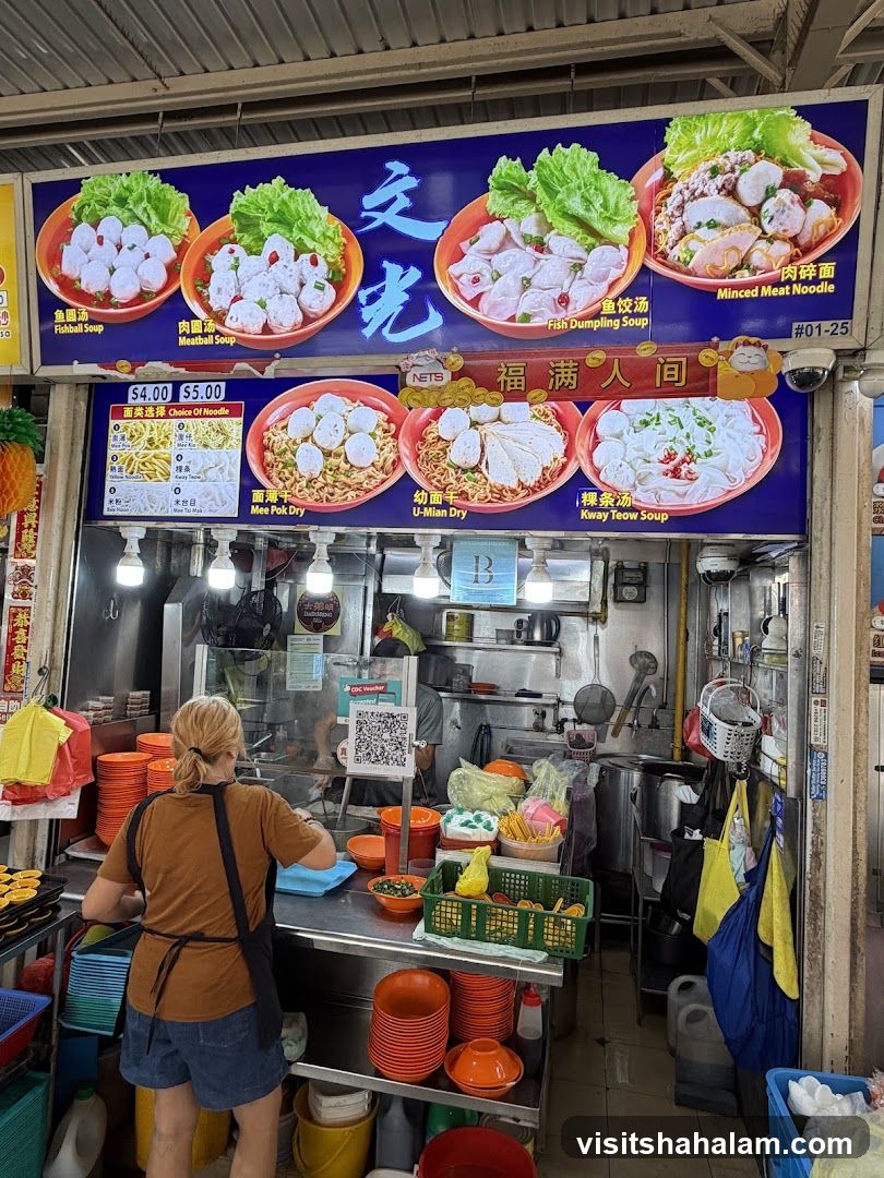 Food Stall Menu