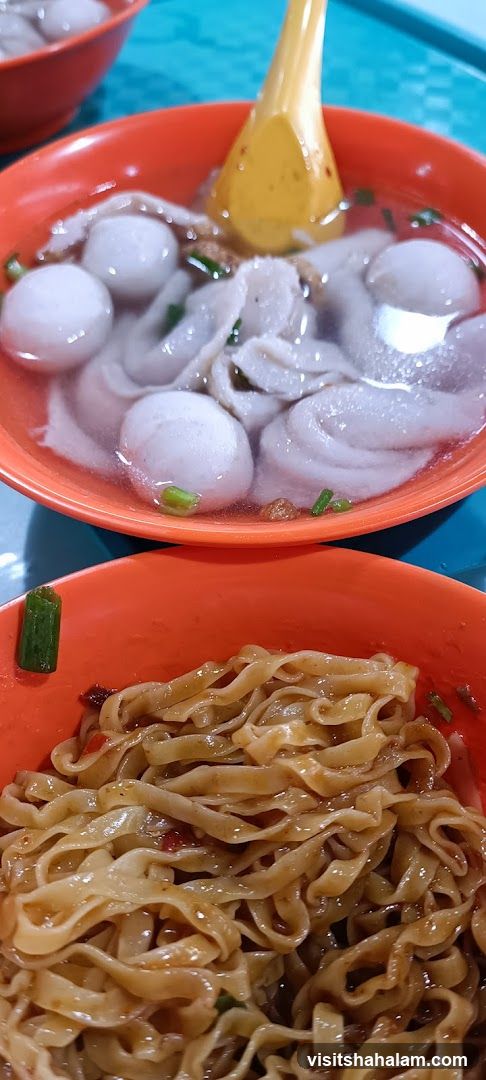Noodles and Fish Balls