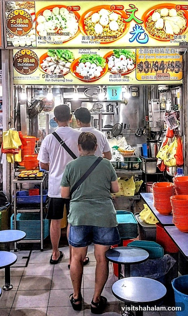 Food Stall with Menu