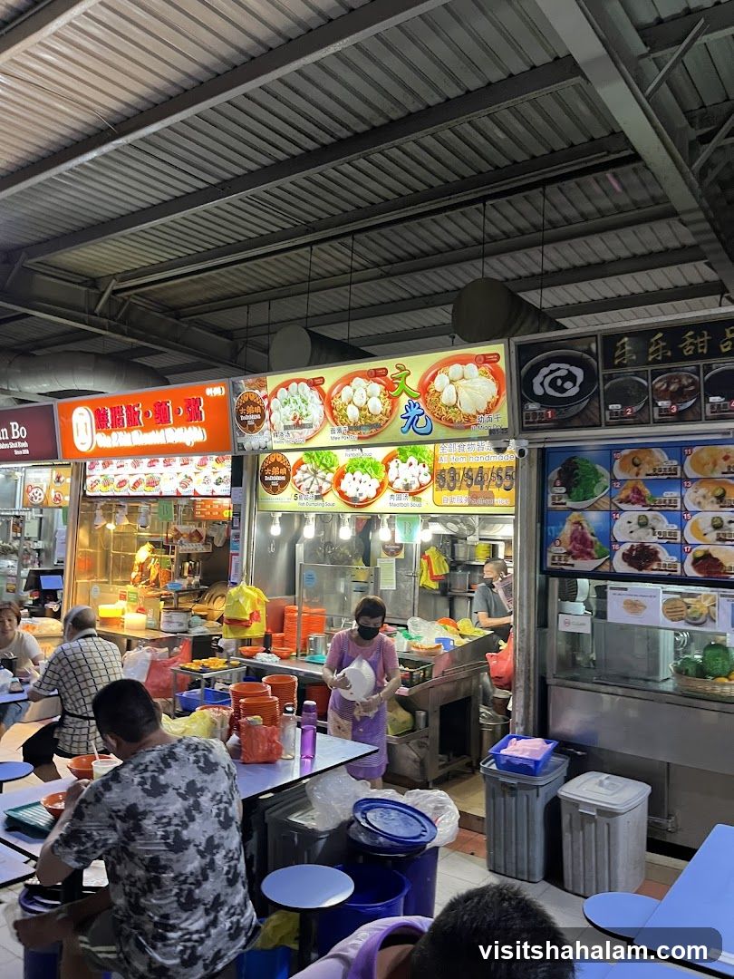 Hawker Stall Food
