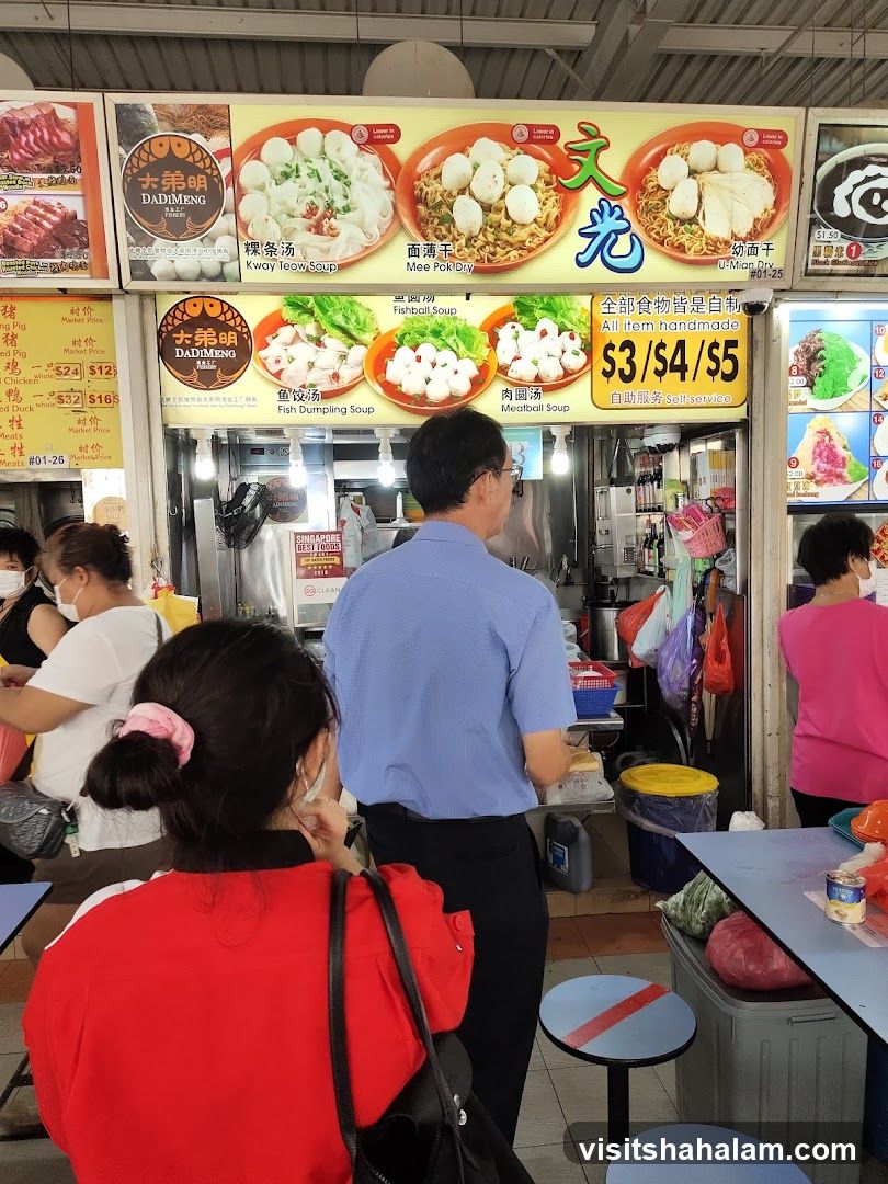 Food Stall Menu