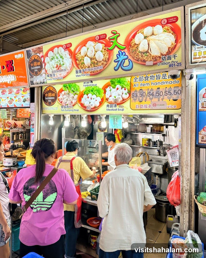 Food Stall with Menu