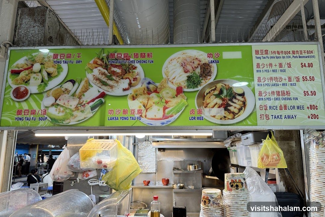 Yong Tau Fu Menu
