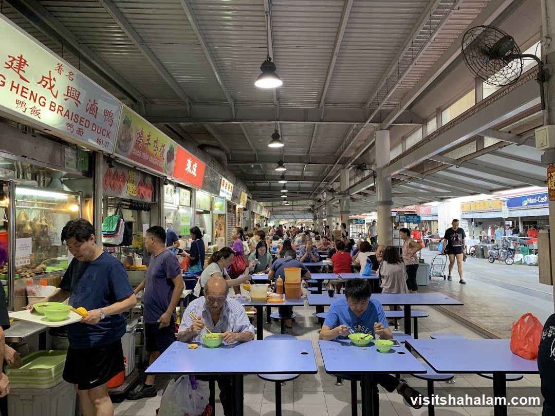 Busy Food Court