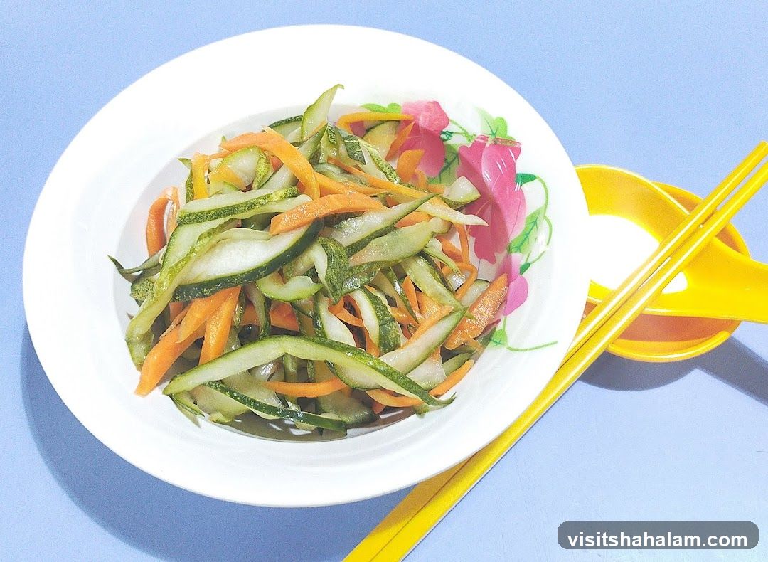 Cucumber and Carrot Salad