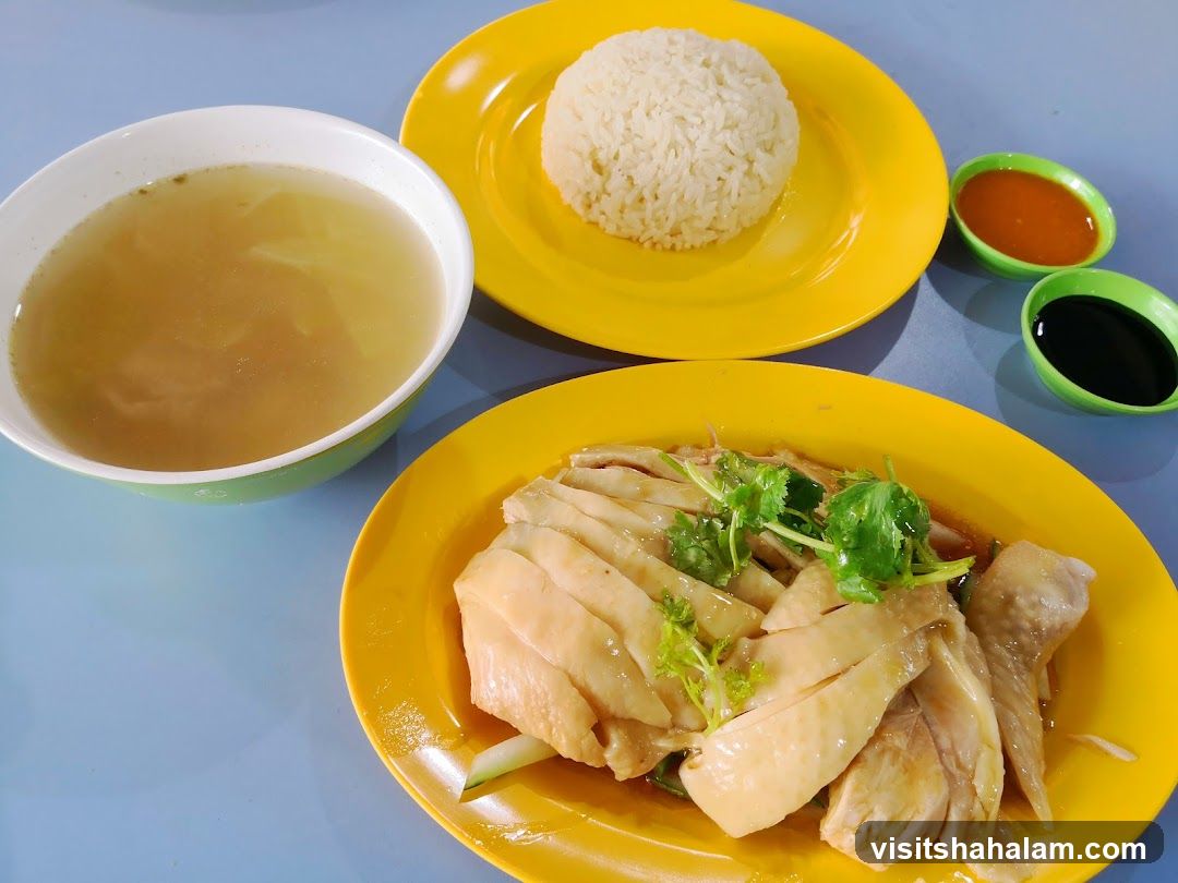 Hainanese Chicken Rice