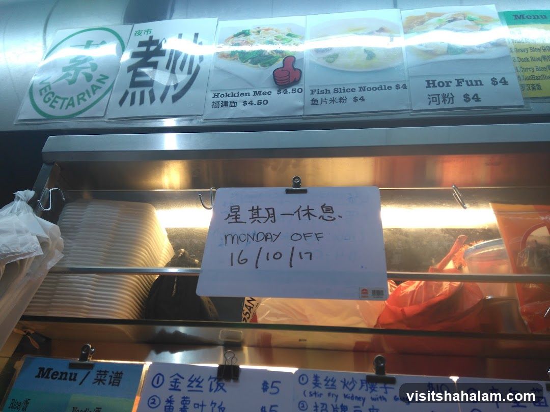 Food Stall Display