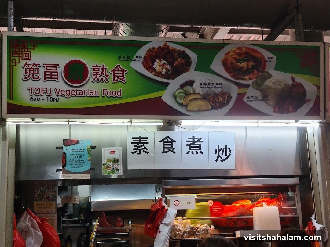 TOFU Vegetarian Food Menu
