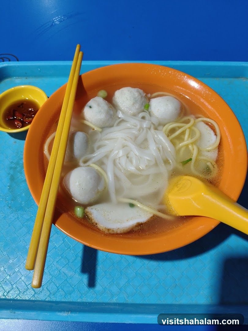 Fish Ball Noodles