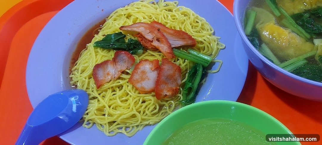 Noodles with Char Siu and Wontons