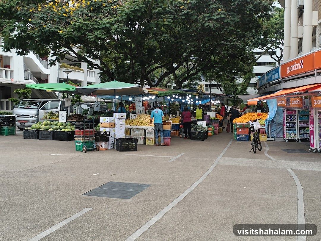 Outdoor Market Stalls