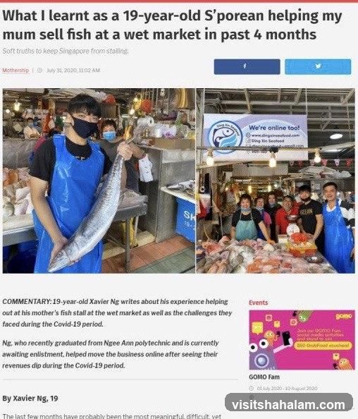 What I learnt as a 19-year-old S'porean helping my mum sell fish at a wet market in past 4 months