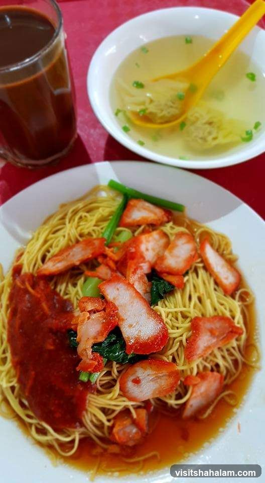 Noodles with Char Siu and Soup