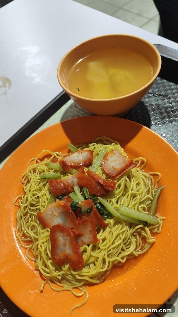 Noodles with Char Siu and Soup
