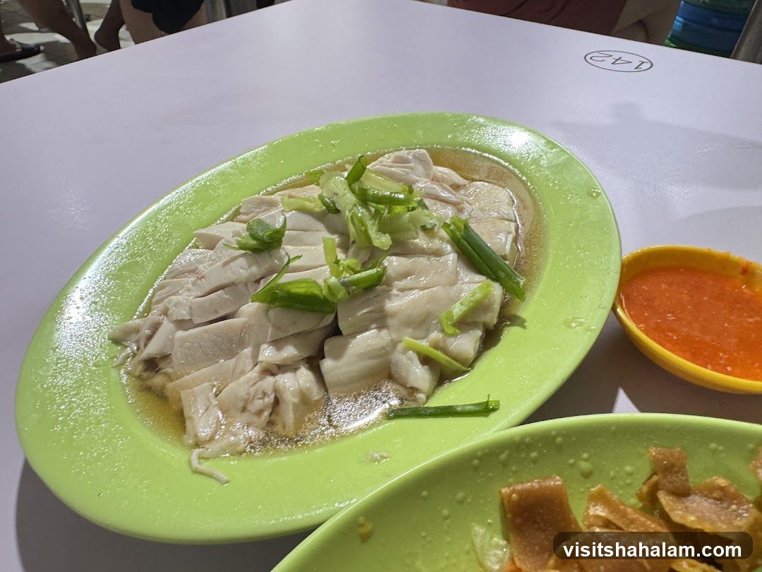 Hainanese Chicken Rice