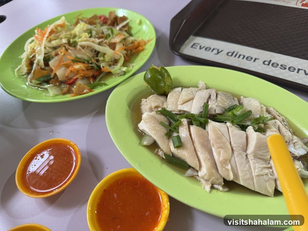 Hainanese Chicken Rice