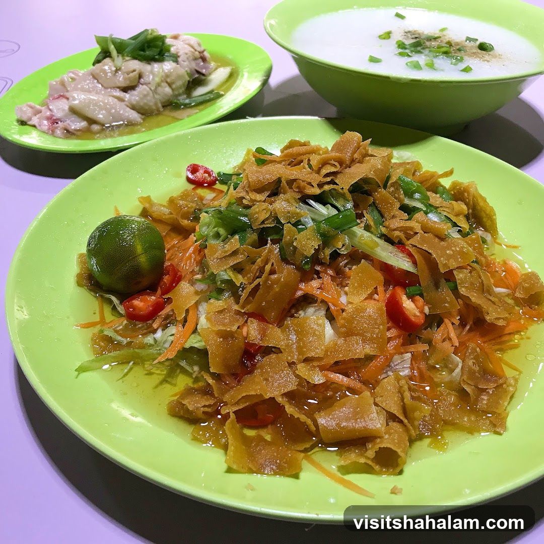 Hainanese Chicken Rice and Congee