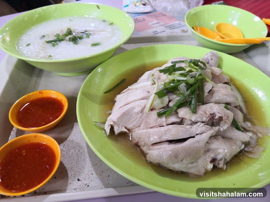 Hainanese Chicken Rice