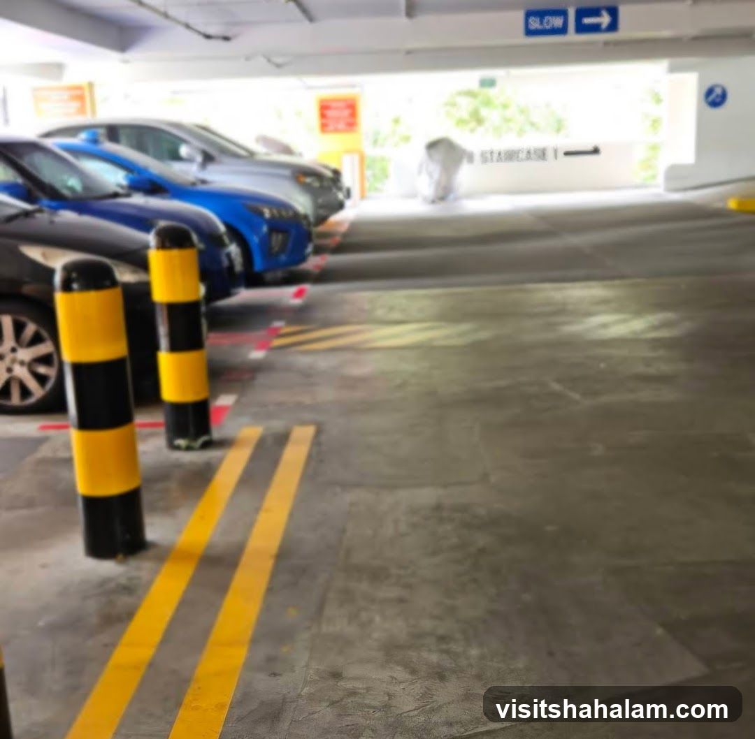 Parking Garage Interior