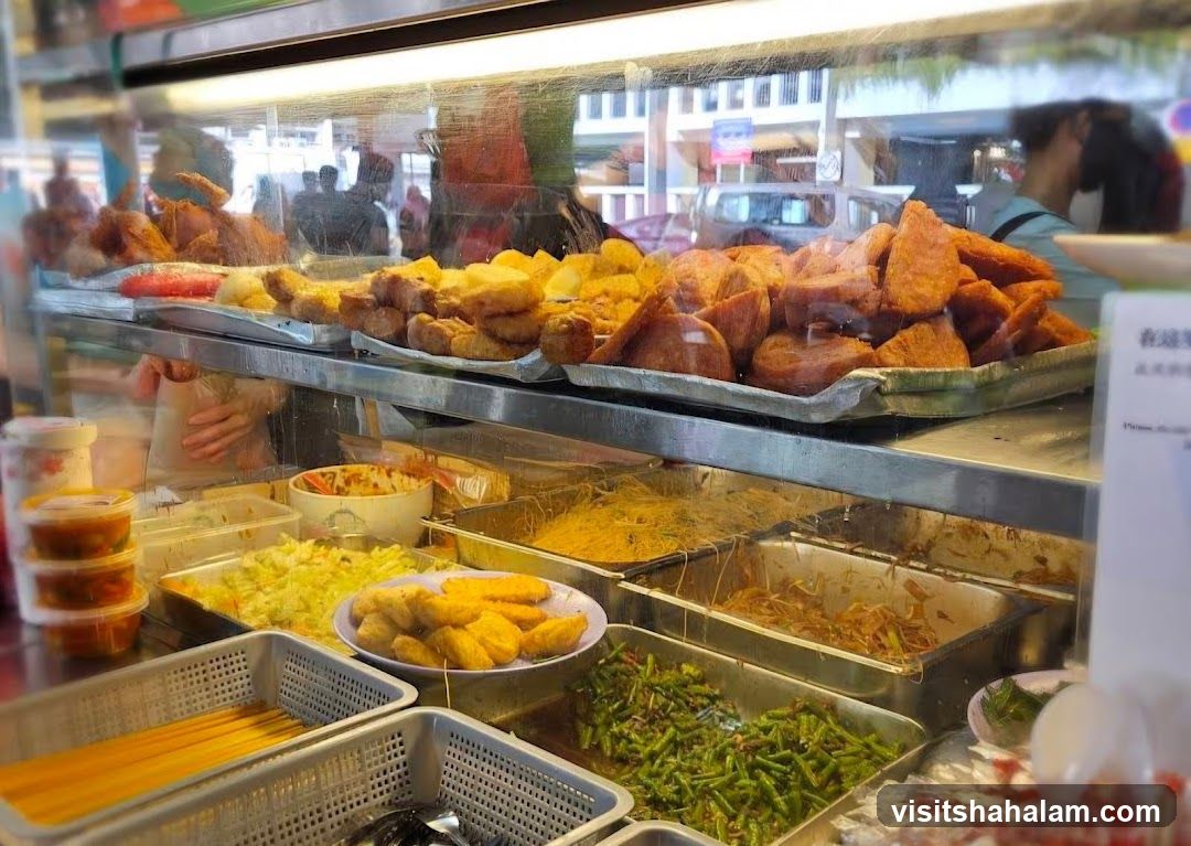 Food Stall Display