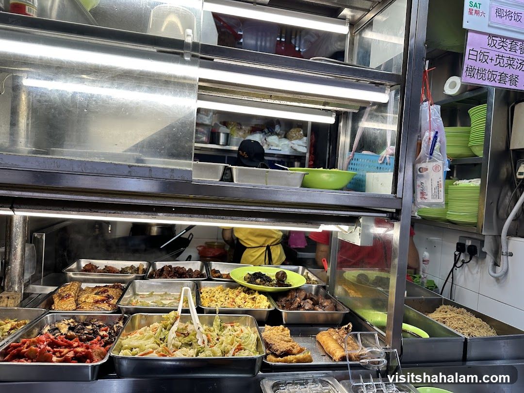 Food Stall Display