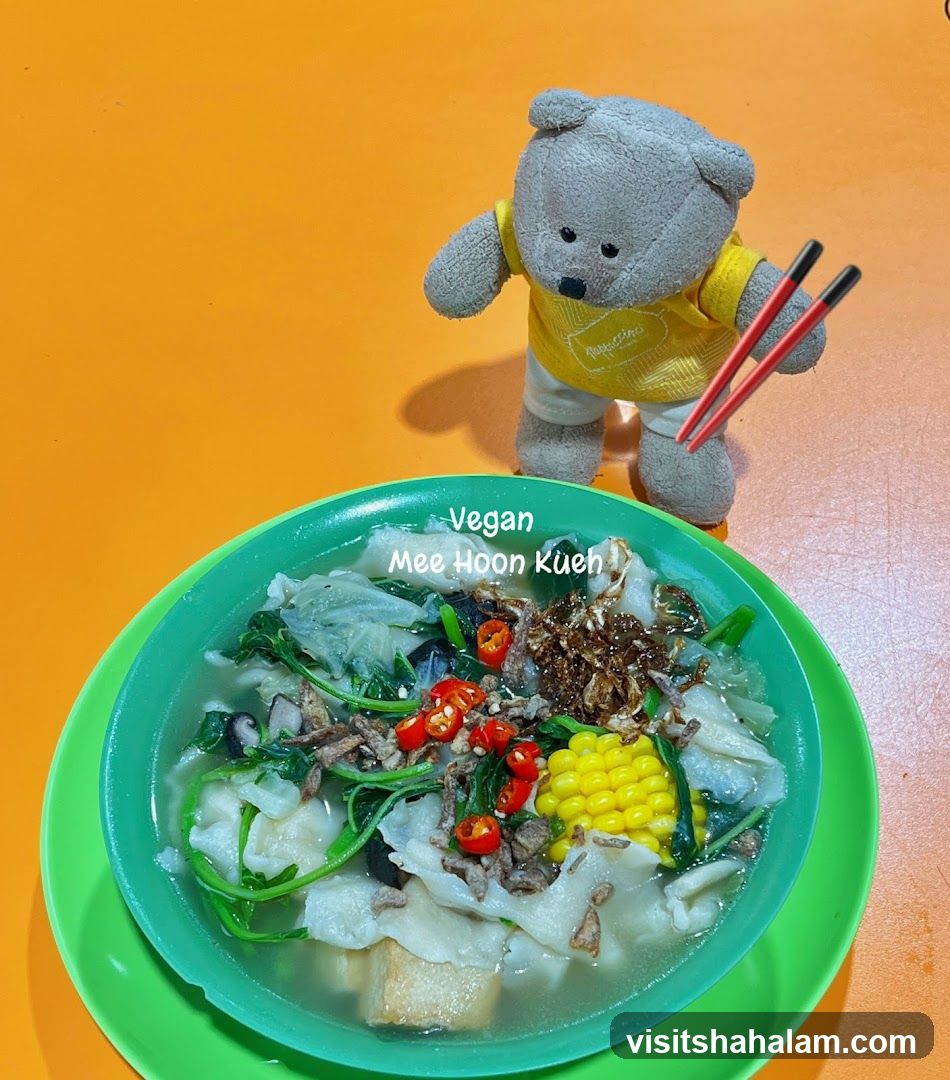 Vegan Mee Hoon Kueh