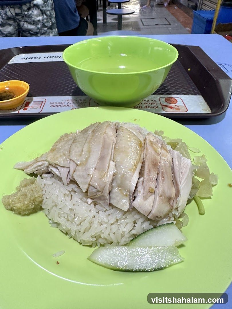 Hainanese Chicken Rice