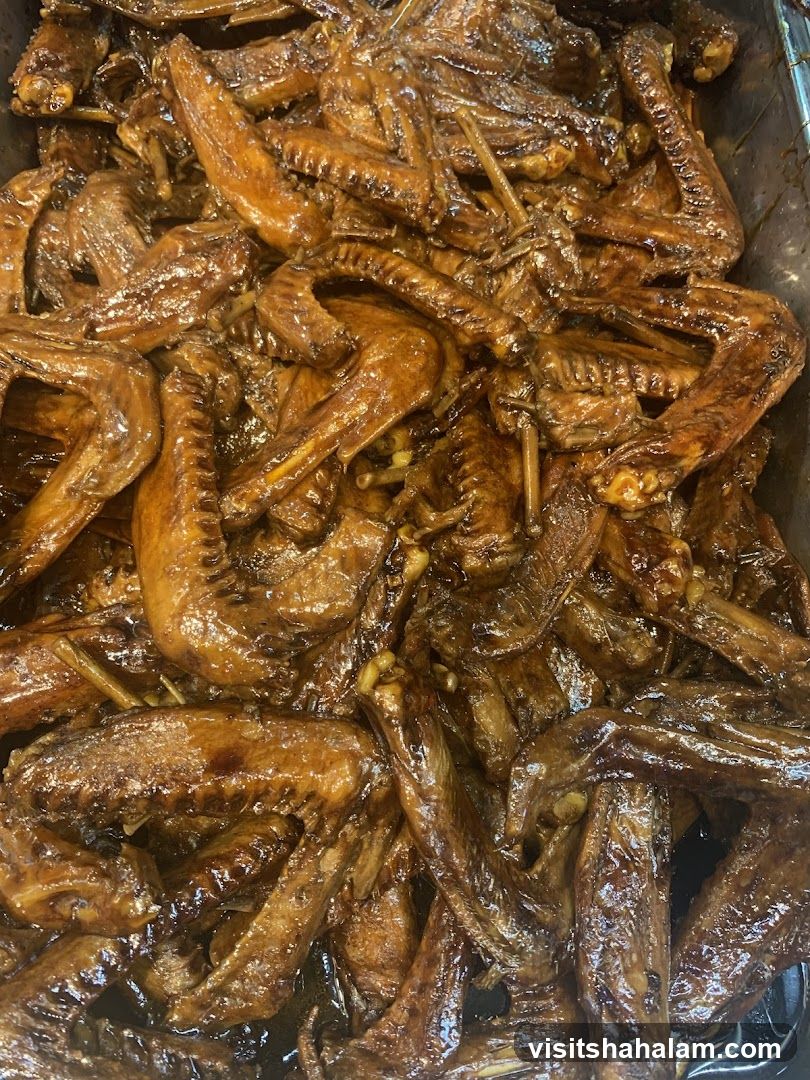 Braised Duck Wings