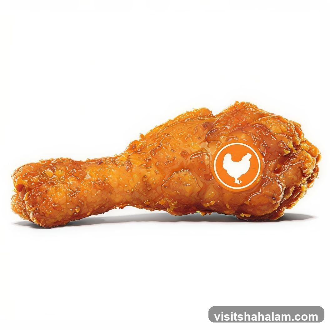 Chicken Leg with Logo