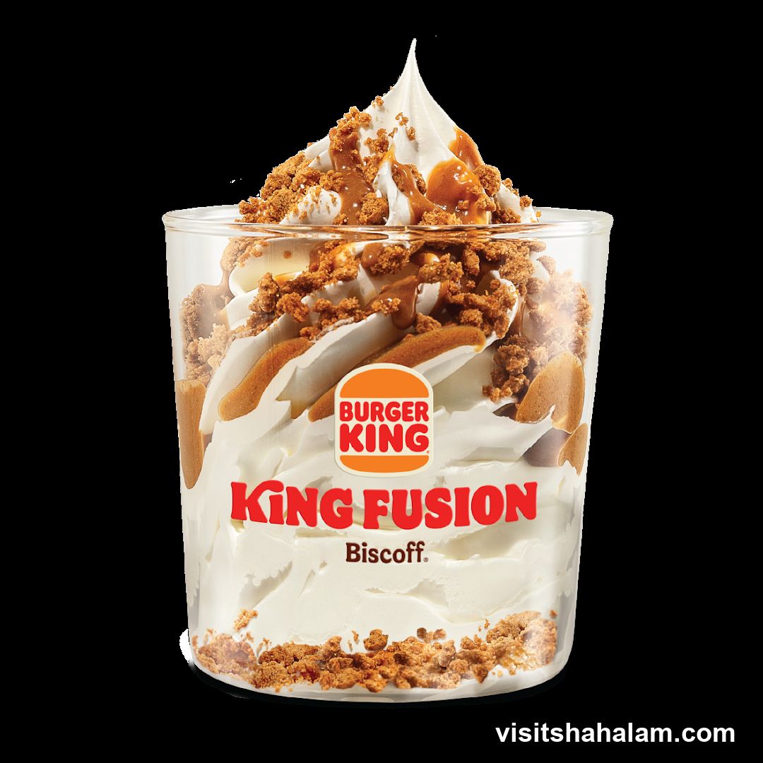 Burger King King Fusion Biscoff Dessert