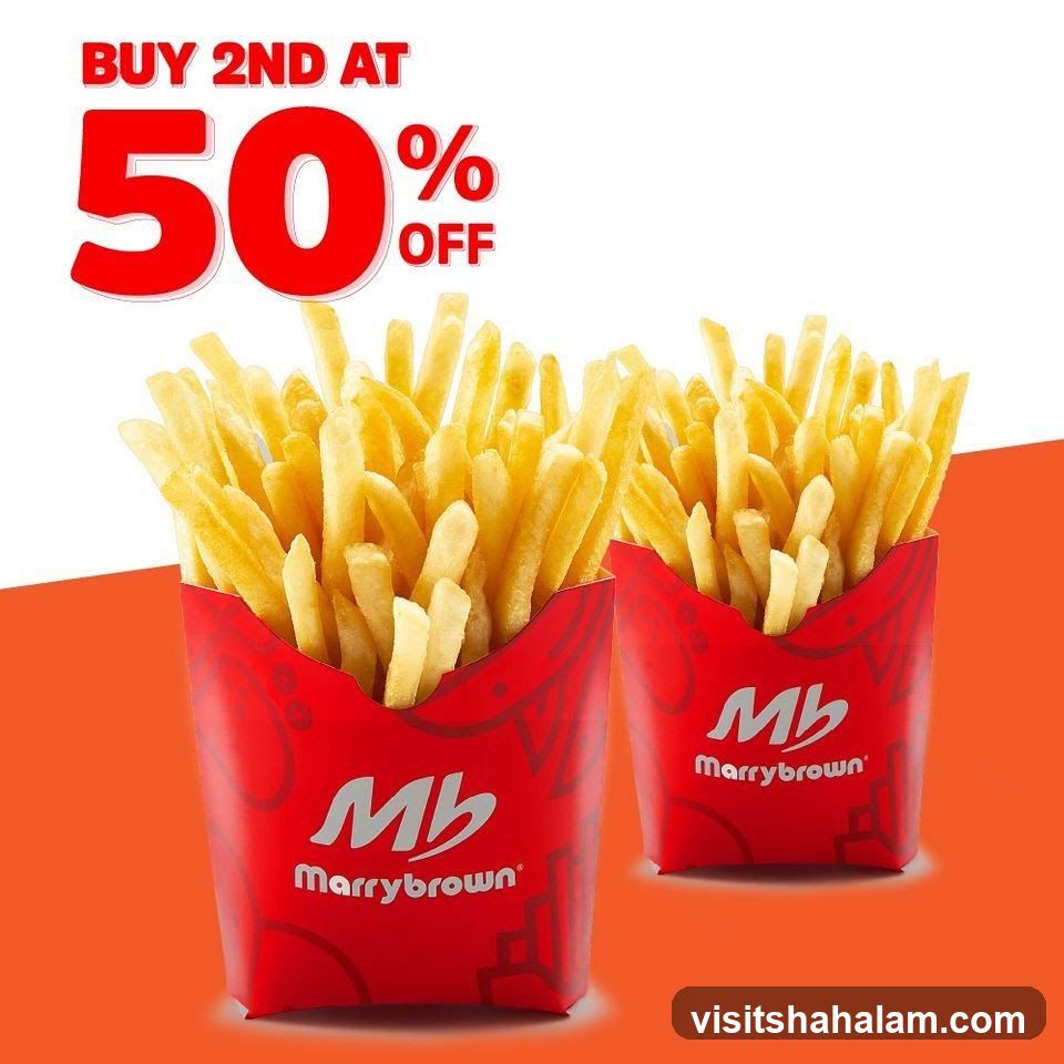 Marrybrown Fries Promotion