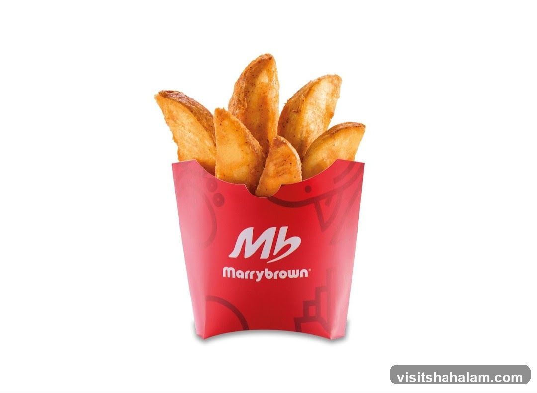 Marrybrown Potato Wedges