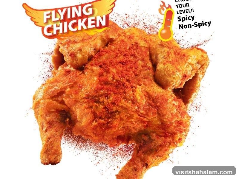 Flying Chicken Advertisement