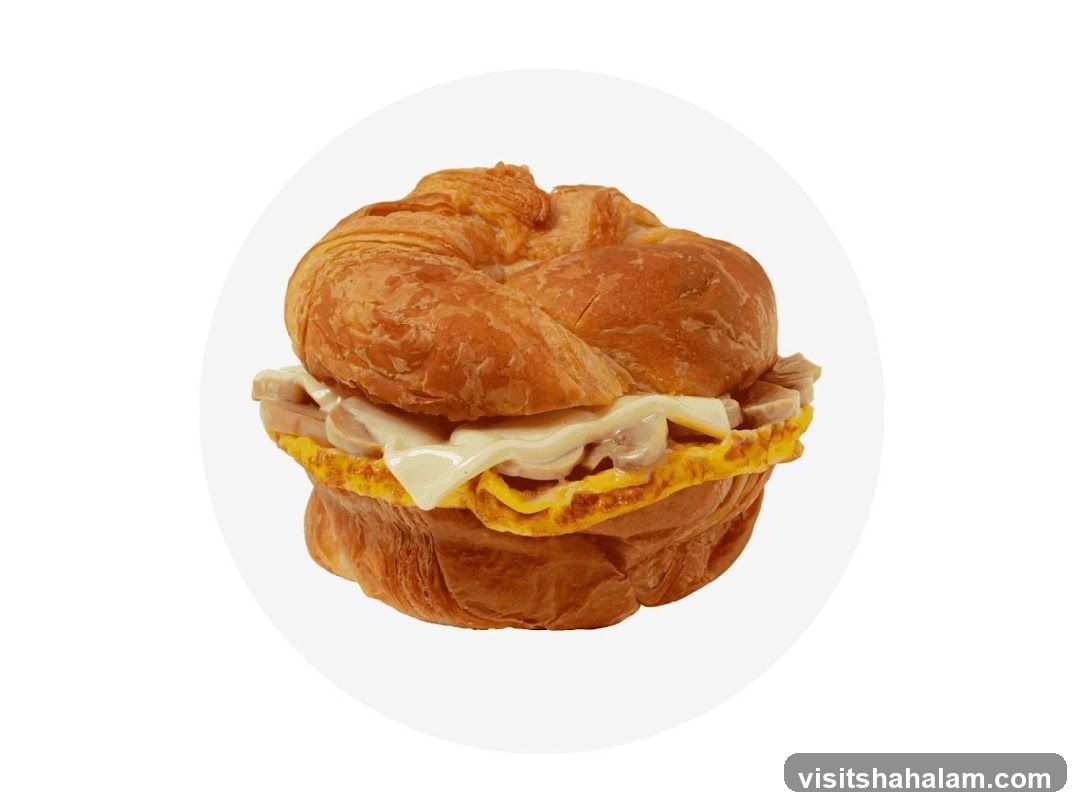 Croissant Breakfast Sandwich