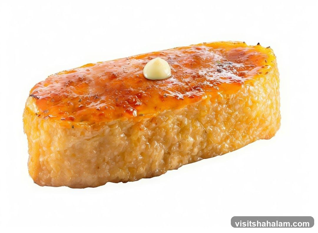 Crispy Rice Cake with Topping