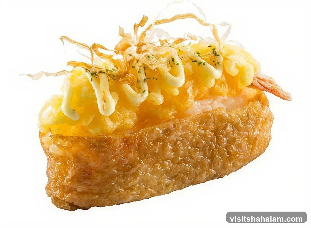 Shrimp Tempura Inari Sushi