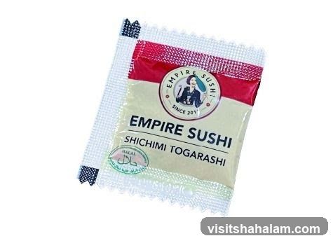 Empire Sushi Shichimi Togarashi Packet