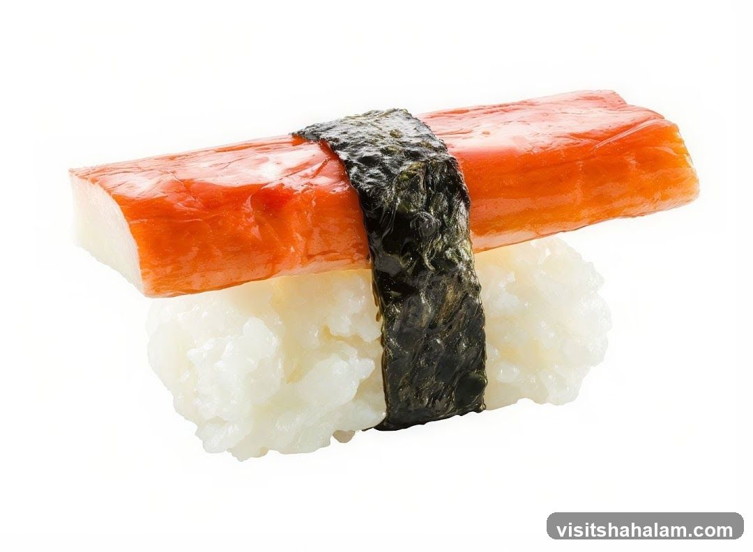 Crab Stick Sushi