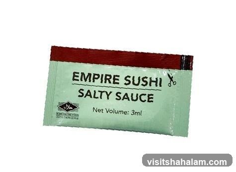 Empire Sushi Salty Sauce Packet