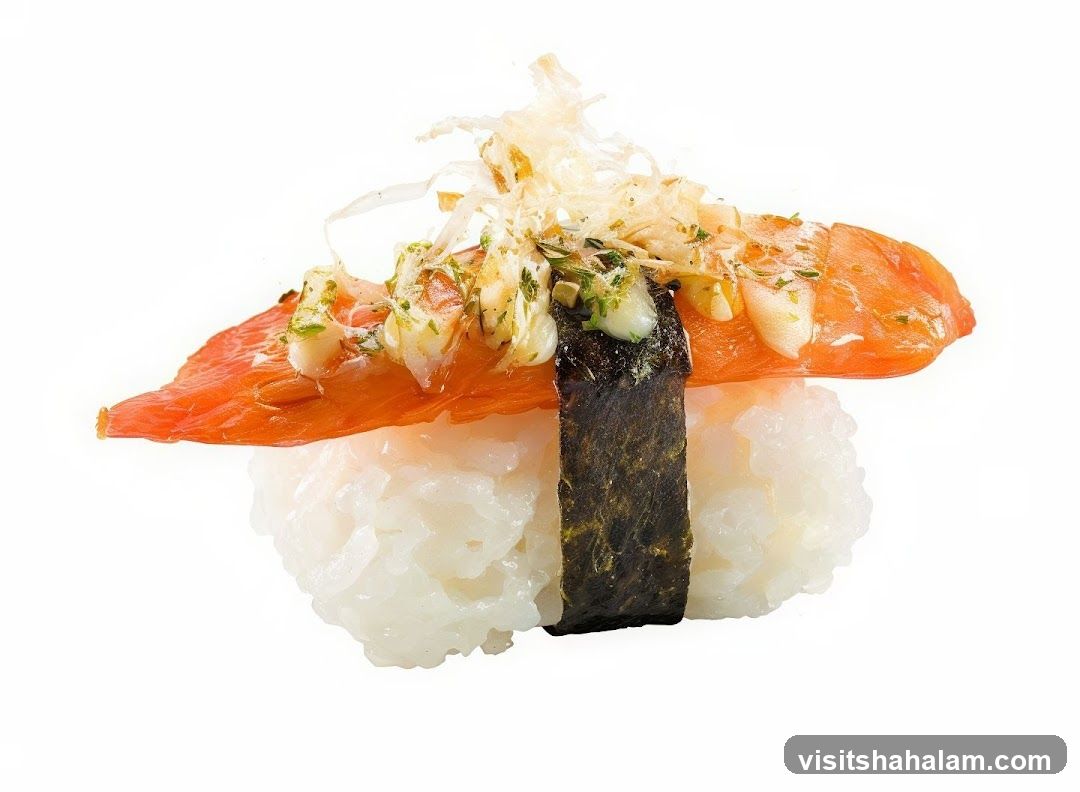 Salmon Nigiri Sushi