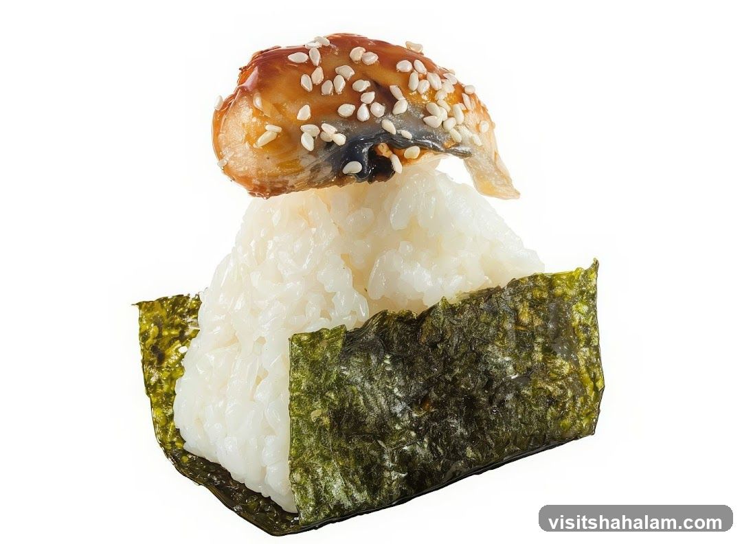 Onigiri with Eel