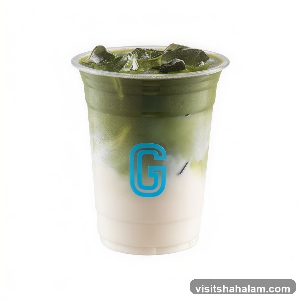 Iced Matcha Latte