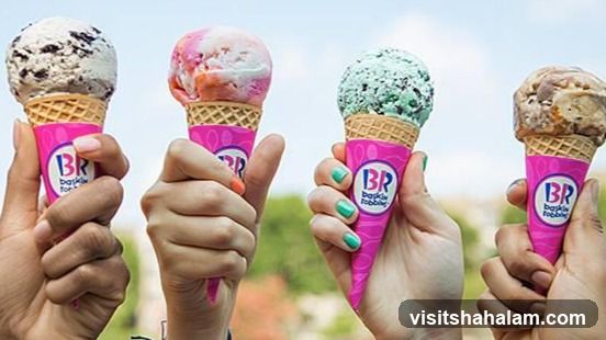 Four Ice Cream Cones